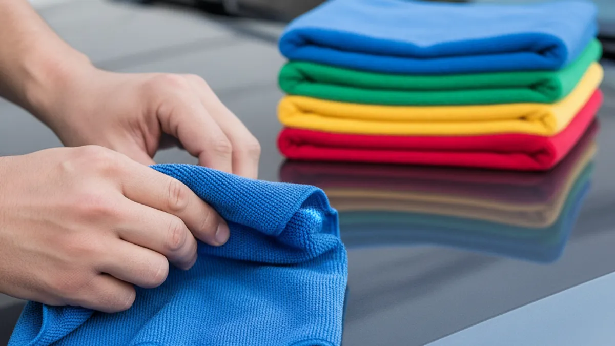 Technique de pliage microfibre pour laver sa voiture sans eau efficacement