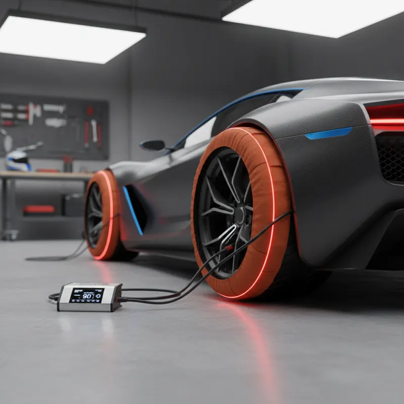 Les pneus chauffants pour voitures de sport : sécurité, perf